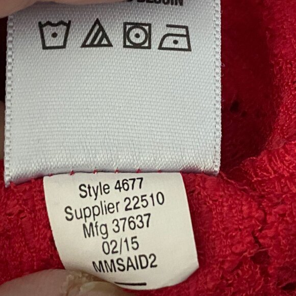 Aeropostale Y2K Fairy Boho Preppy Coquette Cottage Rococo Crop Laced Top Blouse - Picture 7 of 7